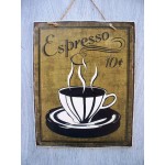 Espresso πίνακας χειροποίητος 20x25 εκ