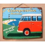 Πίνακας ρετρό χειροποίητος campervan