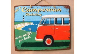 Πίνακας ρετρό χειροποίητος campervan