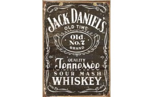 Πίνακας χειροποίητος Jack Daniels 21x30 εκ