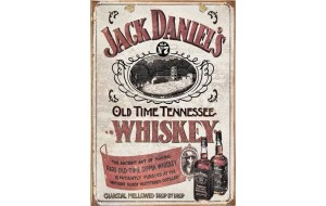Πίνακας χειροποίητος Jack Daniels διαφήμιση