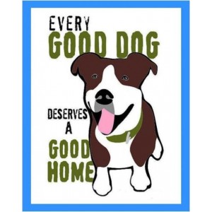 Πίνακας χειροποίητος good dog