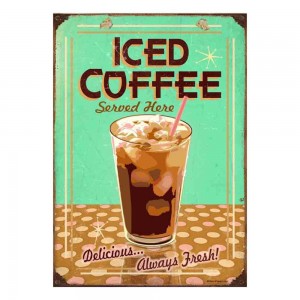 Πίνακας χειροποίητος iced coffee