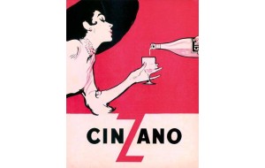 Πίνακας χειροποίητος retro διαφήμιση ποτού 20x25 εκ