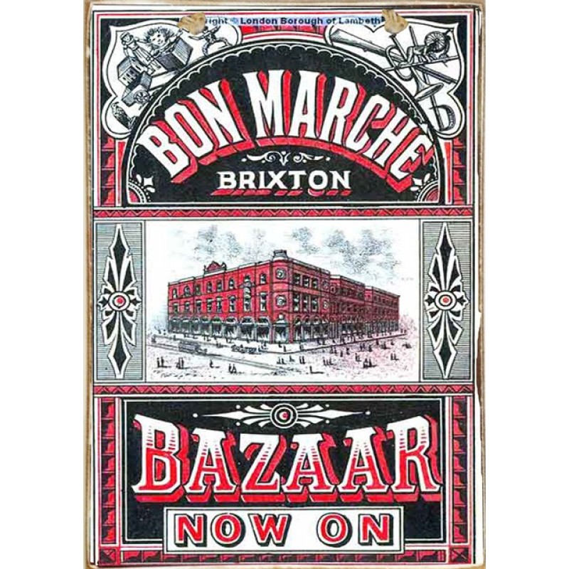 Ρετρό πίνακας χειροποίητος Brixton Bazaar
