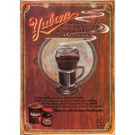 Ρετρό πίνακας χειροποίητος Yuban coffee