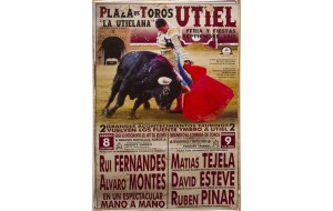 Spanish bull ξύλινος πίνακας χειροποίητος