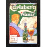 Vintage πίνακας χειροποίητος Carlsberg