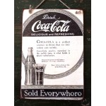 Πίνακας χειροποίητος Coca Cola everywhere 20x30 εκ