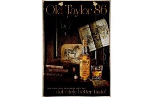 Πίνακας χειροποίητος Old Taylor 86 21x30 εκ