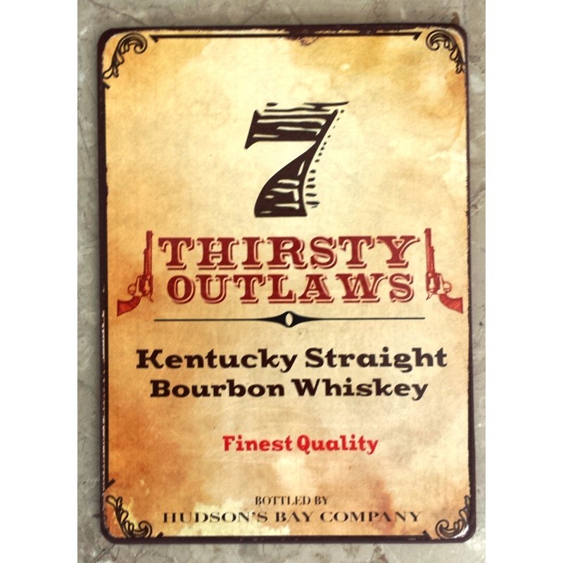 Πίνακας χειροποίητος Kentucky whiskey 21x30 εκ