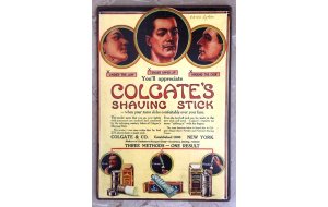 Πίνακας χειροποίητος Colgate's shaving stick 20x30 εκ
