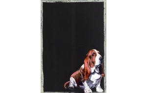 Σκυλάκος - Χειροποίητος Μαυροπίνακας 20X30 εκατοστά