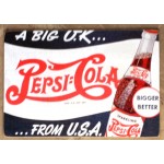 Πίνακας χειροποίητος vintage διαφήμιση Pepsi Cola