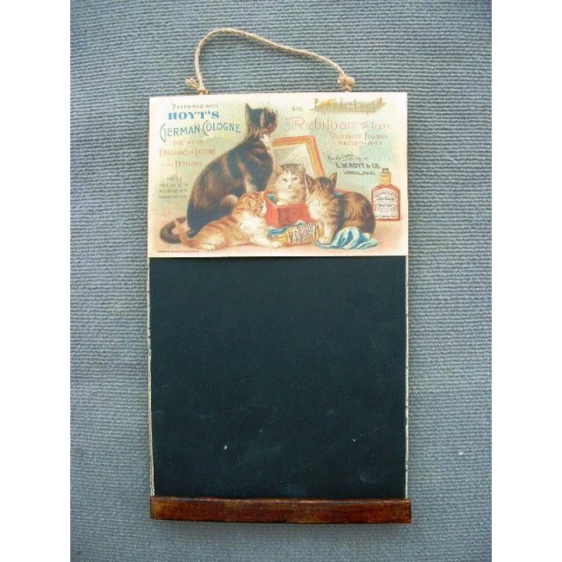 Cats - Χειροποίητος Μαυροπίνακας 26 x 38 εκ