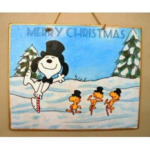 Xειροποίητο Χριστουγεννιάτικο ταμπελάκι παιδικό merry christmas 25x20 εκ