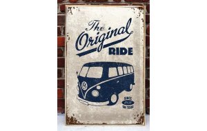 Original ride vintage ξύλινο πινακάκι