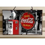 Coca Cola vintage ξύλινο πινακάκι