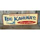 Big Kahuna's vintage ξύλινο πινακάκι 26x13 εκ