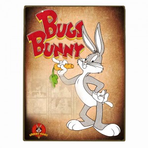 Bugs Bunny vintage ξύλινος πίνακας