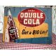 Drink double Cola vintage ξύλινος πίνακας