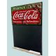Coca Cola Ξύλινος Χειροποίητος Μαυροπίνακας 38 x 26 cm