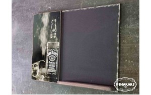 Jack Daniels  Ξύλινος χειροποίητος μαυροπίνακας 38x26 εκ