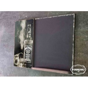 Jack Daniels  Ξύλινος Χειροποίητος Μαυροπίνακας 38 x 26 cm