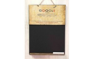 Google Search Ξύλινος χειροποίητος μαυροπίνακας 26x38 εκ