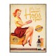 Hop's beer vintage ξύλινος πίνακας