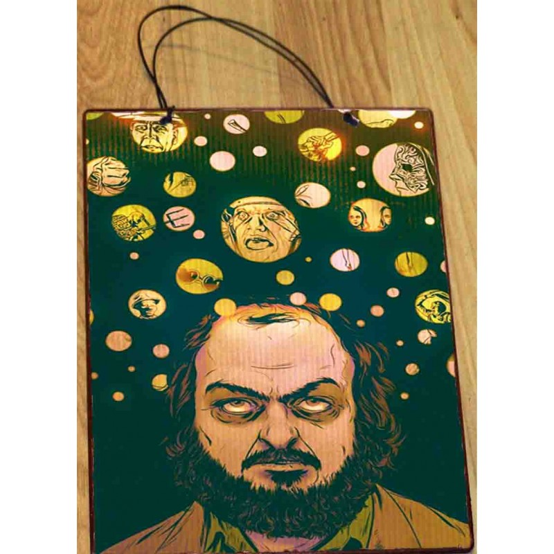 Stanley Kubrick ξύλινος πίνακας