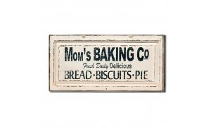 Vintage χειροποίητο πινακάκι moms baking