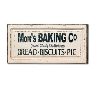 Vintage χειροποίητο πινακάκι moms baking