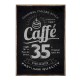 Διακοσμητικό πινακάκι caffe 35