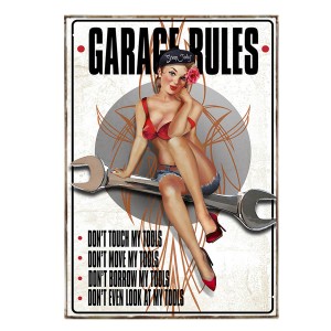 Κανόνες garage pin up girl