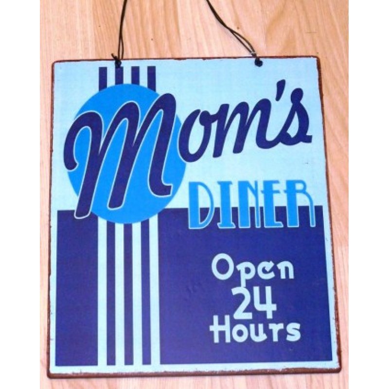 Πίνακας χειροποίητος mom's diner