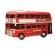 Vintage Μεταλλικό Κάδρο London Bus 32x19 εκ