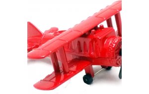 Ξύστρα μινιατούρα Αεροπλάνο σε κόκκινο χρώμα 7 εκ