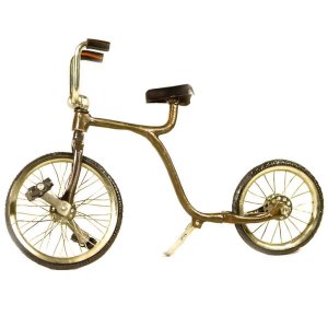 Ρετρό διακοσμητικό μεταλλικό  ποδήλατο με πετάλι&a