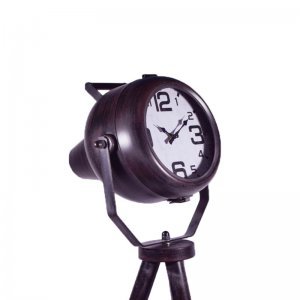 Μεταλλικό ρολόι Industrial προβολέας 26x23x55 εκ