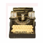 Vintage διακοσμητικό γραφομηχανή 10x8x8 εκ