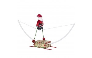 Mr.Christmas διακοσμητικό Άγιος Βασίλης με κίνηση και μουσική 66x33 εκ