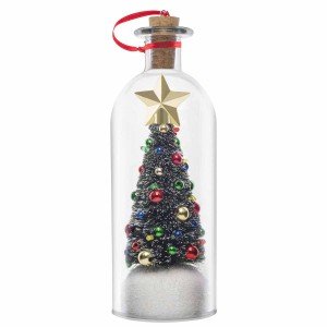 Mr.Christmas διακοσμητικό μπουκαλάκι με μουσική και φως 20 εκ