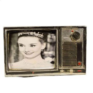 Vintage κουμπαράς τηλεόραση Audrey Hepburn 18x8x11 εκ
