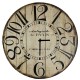 Antiquite Paris ρολόι τοίχου ξύλινο χειροποίητο στρογγυλό