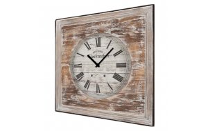 Rustic ξύλινο Ρολόι τοίχου The Clockmarket 48cm-60cm