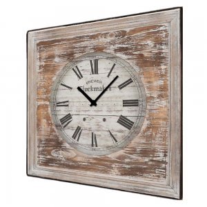 Rustic ξύλινο ρολόι τοίχου the clockmaker