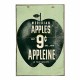 Apples vintage ξύλινο πινακάκι