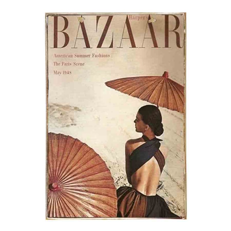 Bazaar vintage πινακάκι ξύλινο