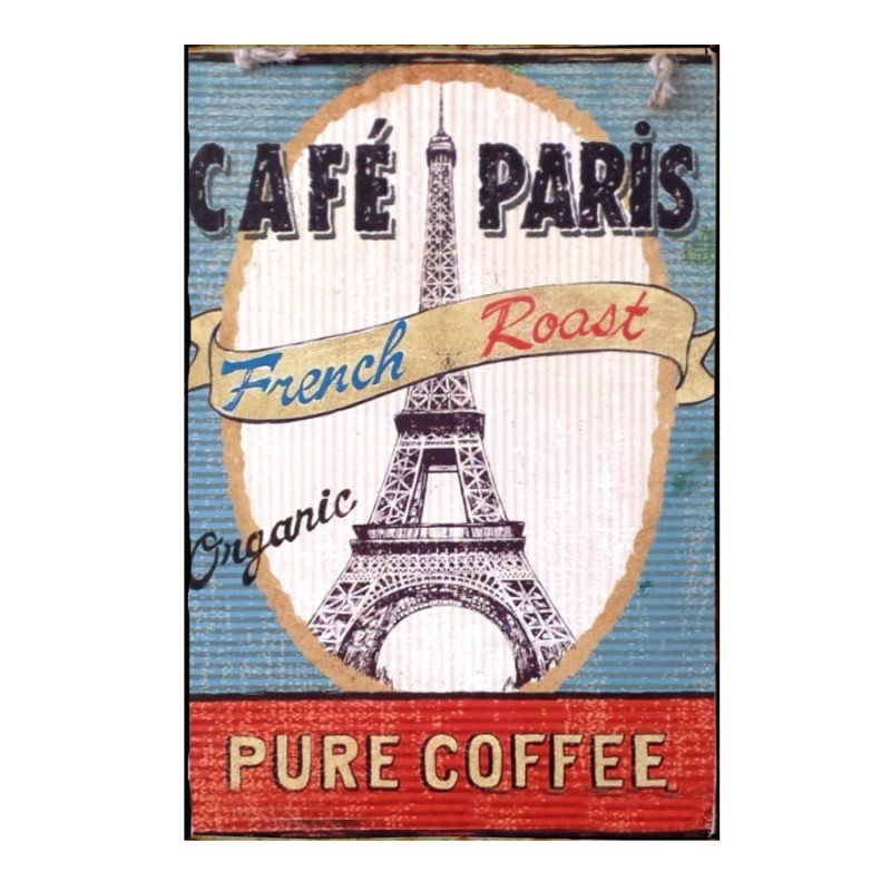 Πίνακας χειροποίητος Café Paris